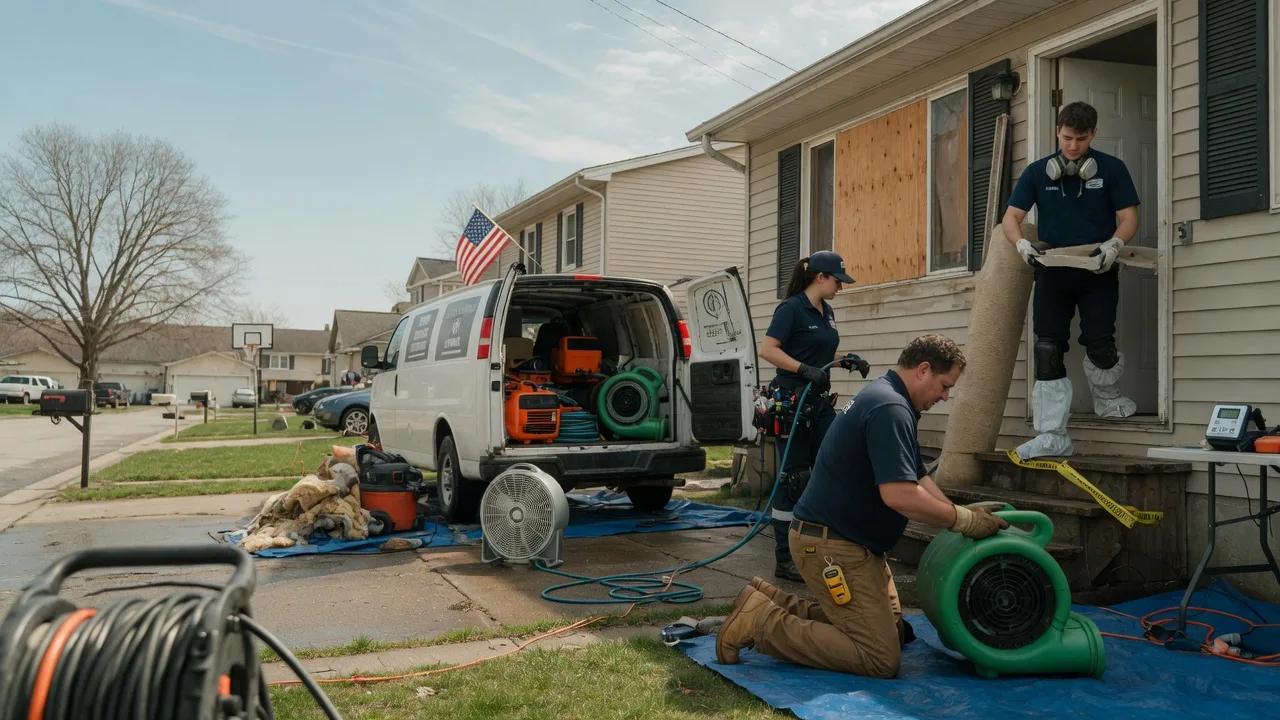 Water Damage Restoration in Blue Mound, KS near me